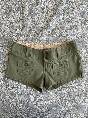Abercrombie Micro Khaki Shorts